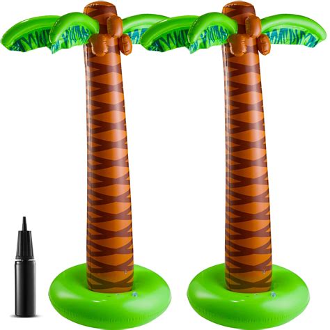 blow up palm trees|Inflatable Palm Tree with Hand Pump .